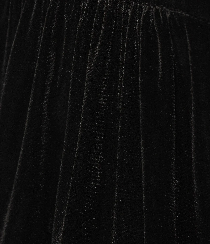 Calessa Plus Size Embroidered Faux Pearl Beaded Bracelet Sleeve Split V-Neck Button-Front Tunic