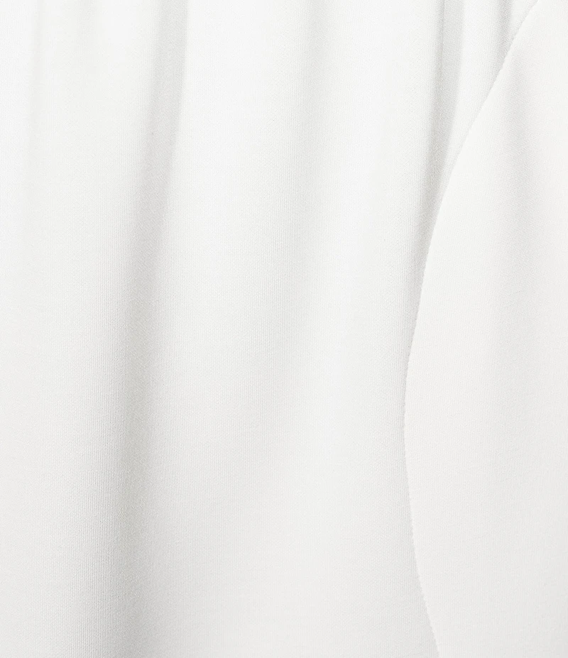 Calessa Plus Size Knit Modal Shift Midi Skirt