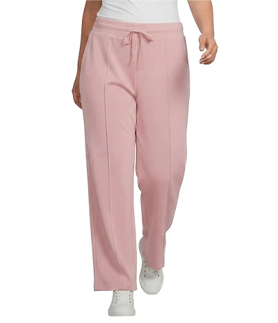 Calessa Plus Size Coordinating Knit Modal Pull-On Pants