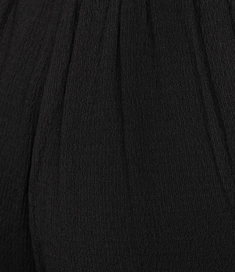 Calessa Plus Size Ponte Knit Wide Leg Crop Pants