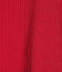 Calessa Textured Knit Asymmetric Hem Tunic
