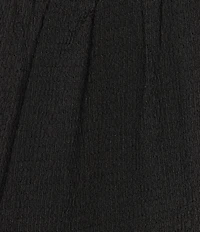 Calessa Textured Knit Wide Leg Pull-On Pants