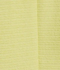 Calessa Textured Pucker Knit Crew Neck 3/4 Flare Sleeve Top