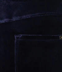 Calessa Velvet Pull On Ankle Skinny Pants