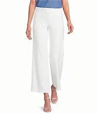Calessa Wide Leg Cropped Pull-On Pants