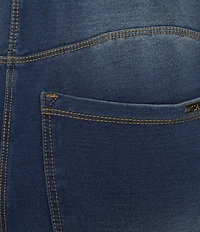 Calessa Woven Four Way Stretch Control Waist Boot Cut Jeggings