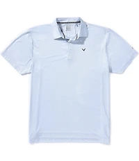 Callaway Big & Tall Geo Print Short Sleeve Polo Shirt