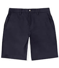 Callaway Classic Fit Flat Front Opti-Stretch Active Waistband Solid 9#double; Inseam Shorts