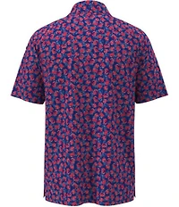 Callaway Novelty Crab Printed Short Sleeve Golf Polo Shirt
