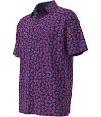 Callaway Novelty Crab Printed Short Sleeve Golf Polo Shirt