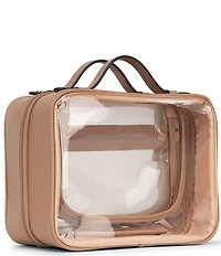 CalPak Medium Clear Cosmetics Case