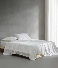 Calvin Klein Airy Botanical 300 Thread Count Sateen Sheet Set