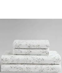 Calvin Klein Airy Botanical 300 Thread Count Sateen Sheet Set