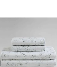Calvin Klein Airy Botanical 300 Thread Count Sateen Sheet Set
