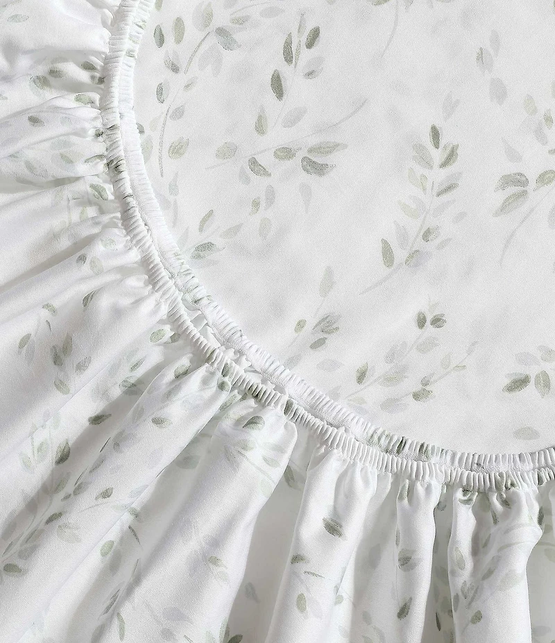Calvin Klein Airy Botanical 300 Thread Count Sateen Sheet Set