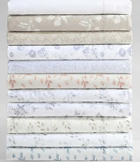 Calvin Klein Airy Botanical 300 Thread Count Sateen Sheet Set