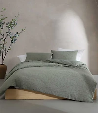 Calvin Klein Branching Leaves Cotton Duvet Cover Mini Set