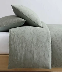 Calvin Klein Branching Leaves Cotton Duvet Cover Mini Set
