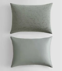 Calvin Klein Branching Leaves Cotton Duvet Cover Mini Set