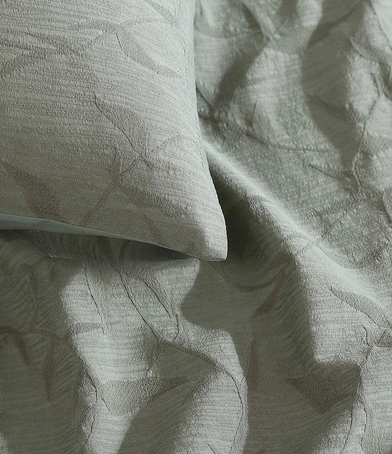 Calvin Klein Branching Leaves Cotton Duvet Cover Mini Set
