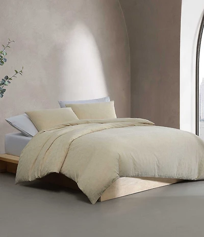 Calvin Klein Branching Leaves Cotton Duvet Cover Mini Set