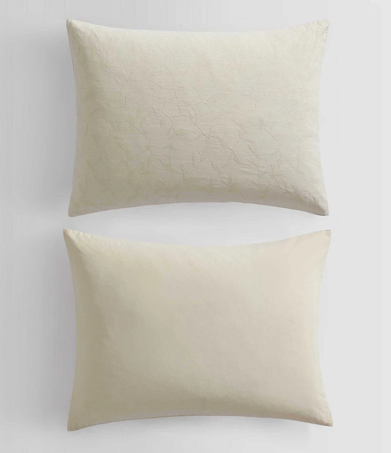 Calvin Klein Branching Leaves Cotton Duvet Cover Mini Set