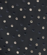 Calvin Klein Burnout Tie Neck Sleeveless Blouse