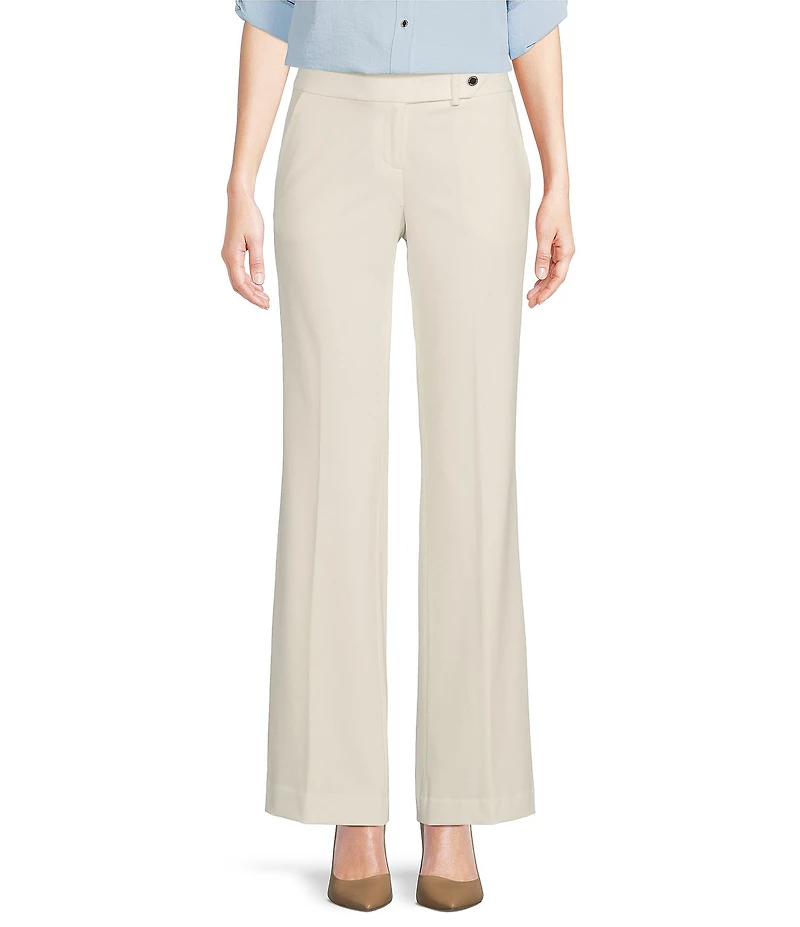 Calvin Klein Classic Fit Trouser Leg Stretch Luxe Pants