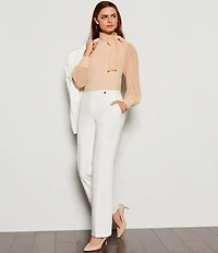 Calvin Klein Classic Fit Trouser Leg Stretch Luxe Pants