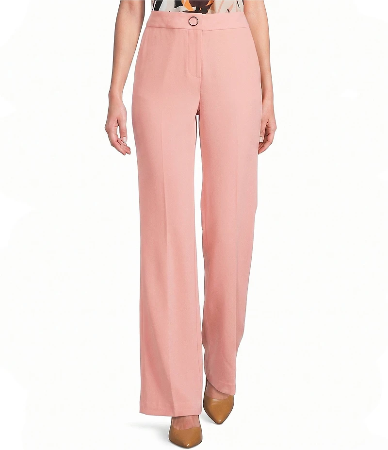 Calvin Klein Coordinating Crepe Wide Leg Relaxed Pants