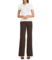 Calvin Klein Coordinating Crepe Wide Leg Relaxed Pants