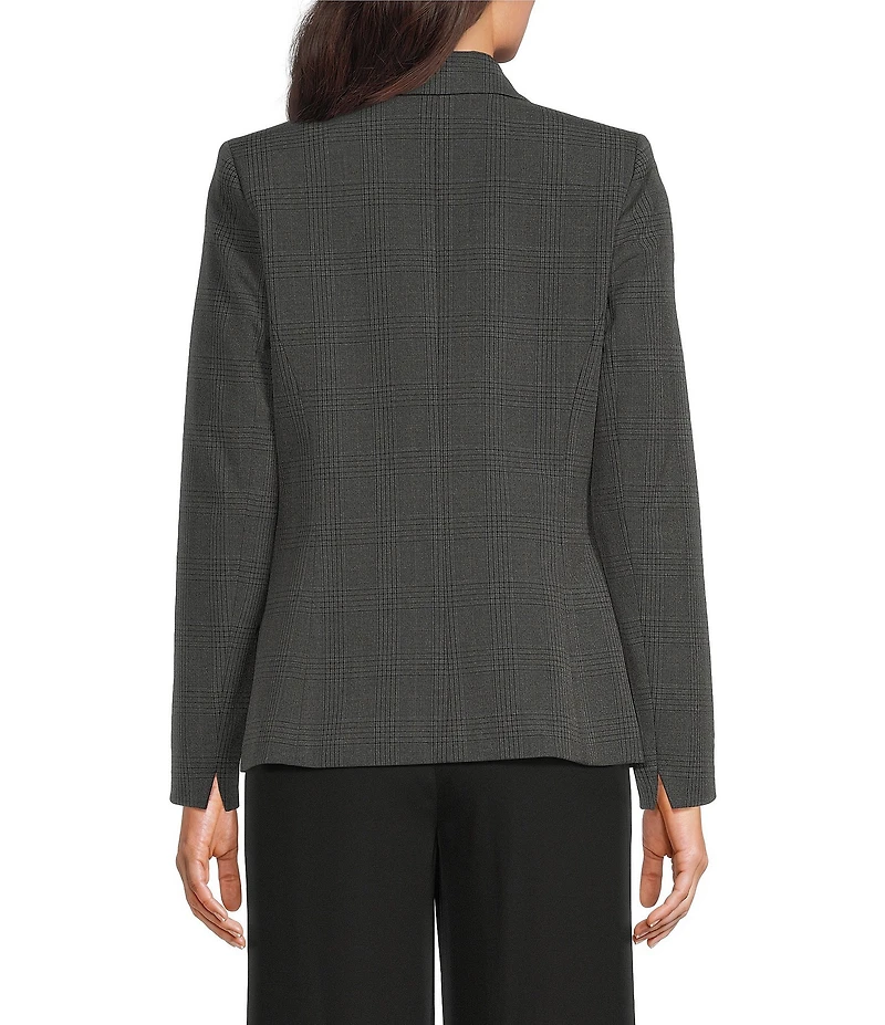 Calvin Klein Coordinating Double Breasted Notch Lapel Neck Long Sleeve Blazer