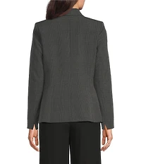 Calvin Klein Coordinating Double Breasted Notch Lapel Neck Long Sleeve Blazer