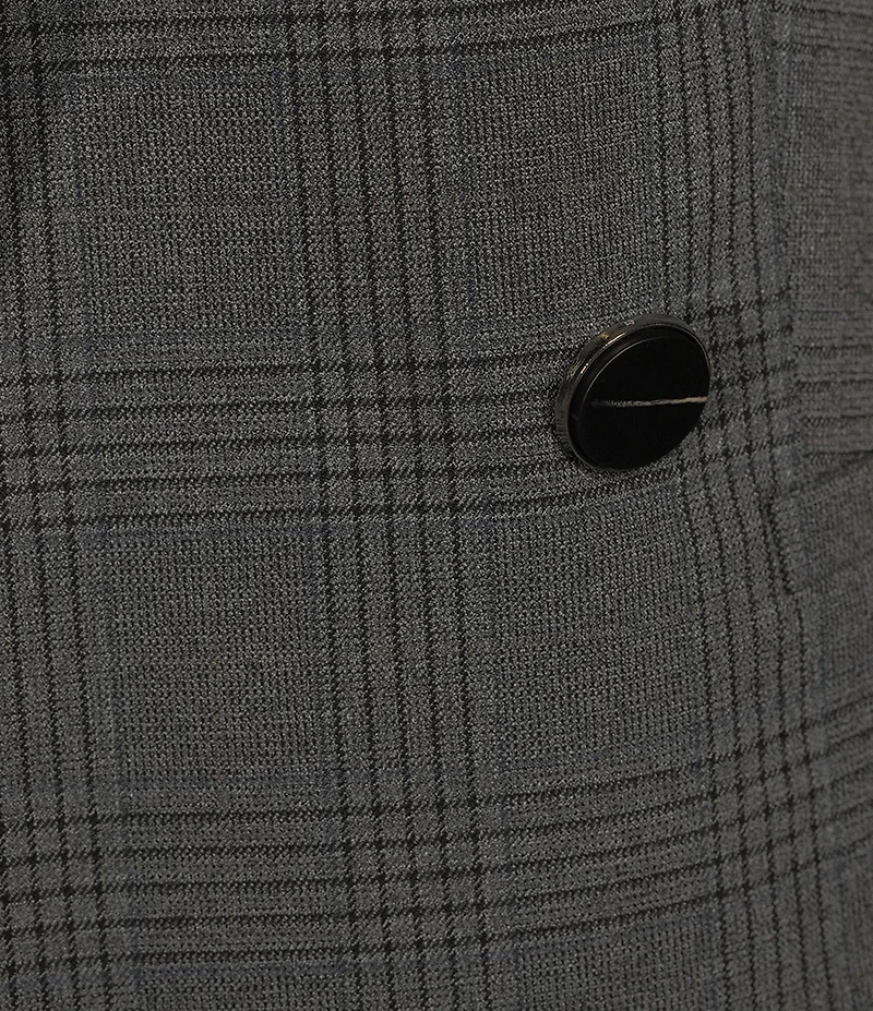 Calvin Klein Coordinating Double Breasted Notch Lapel Neck Long Sleeve Blazer