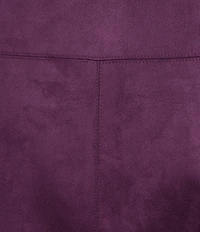 Calvin Klein Coordinating Faux Suede Fit And Flare Skirt