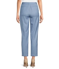 Calvin Klein Coordinating Indigo Twill Slim Fit Ankle Pants