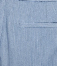 Calvin Klein Coordinating Indigo Twill Slim Fit Ankle Pants
