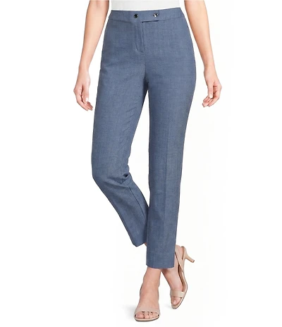 Calvin Klein Coordinating Lux Slim Leg Ankle Pants
