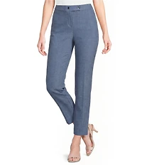 Calvin Klein Coordinating Lux Slim Leg Ankle Pants