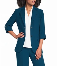 Calvin Klein Coordinating Single Breasted Two Button Blazer