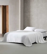 Calvin Klein Core Plush Solid Bed Blanket