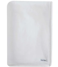 Calvin Klein Core Plush Solid Bed Blanket