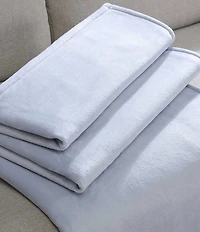 Calvin Klein Core Plush Solid Bed Blanket