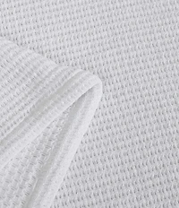 Calvin Klein Cotton Honeycomb Weave Ring Spun Bed Blanket