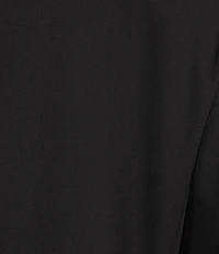 Calvin Klein Crepe De Chine Open Front Long Sleeve Jacket