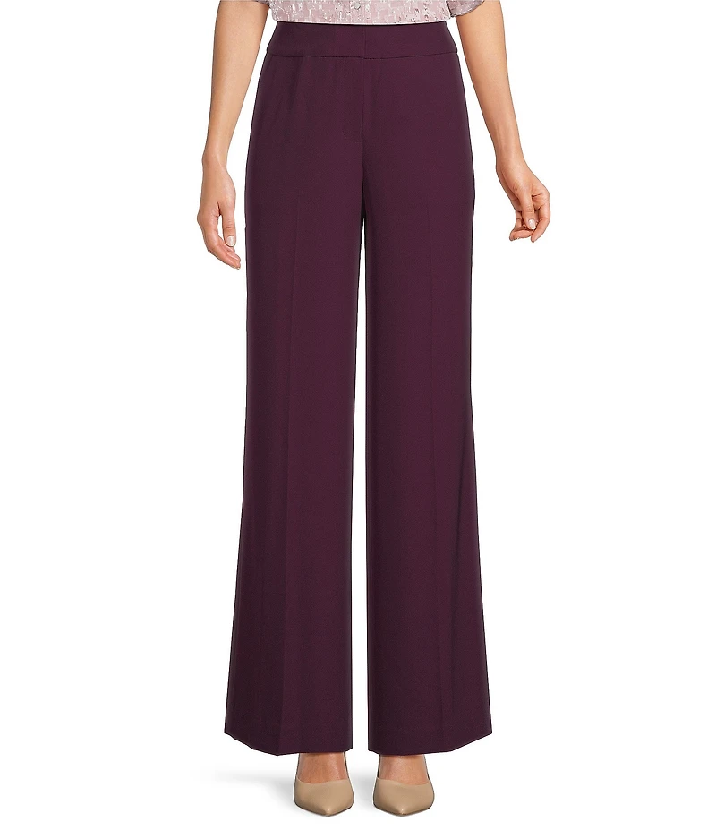 Calvin Klein Crepe Wide Leg Pants