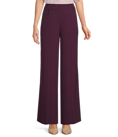 Calvin Klein Crepe Wide Leg Pants