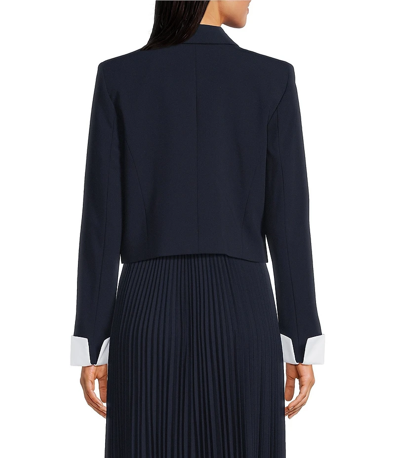 Calvin Klein Double Breasted Cropped Jacket