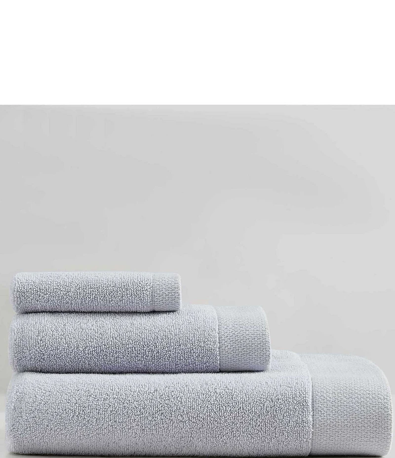 Calvin Klein Entwine Solid Cotton Terry 3-Piece Bath Towel Set