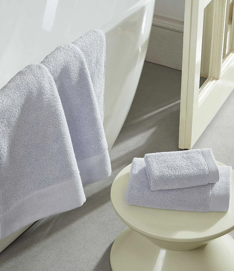 Calvin Klein Entwine Solid Cotton Terry 3-Piece Bath Towel Set